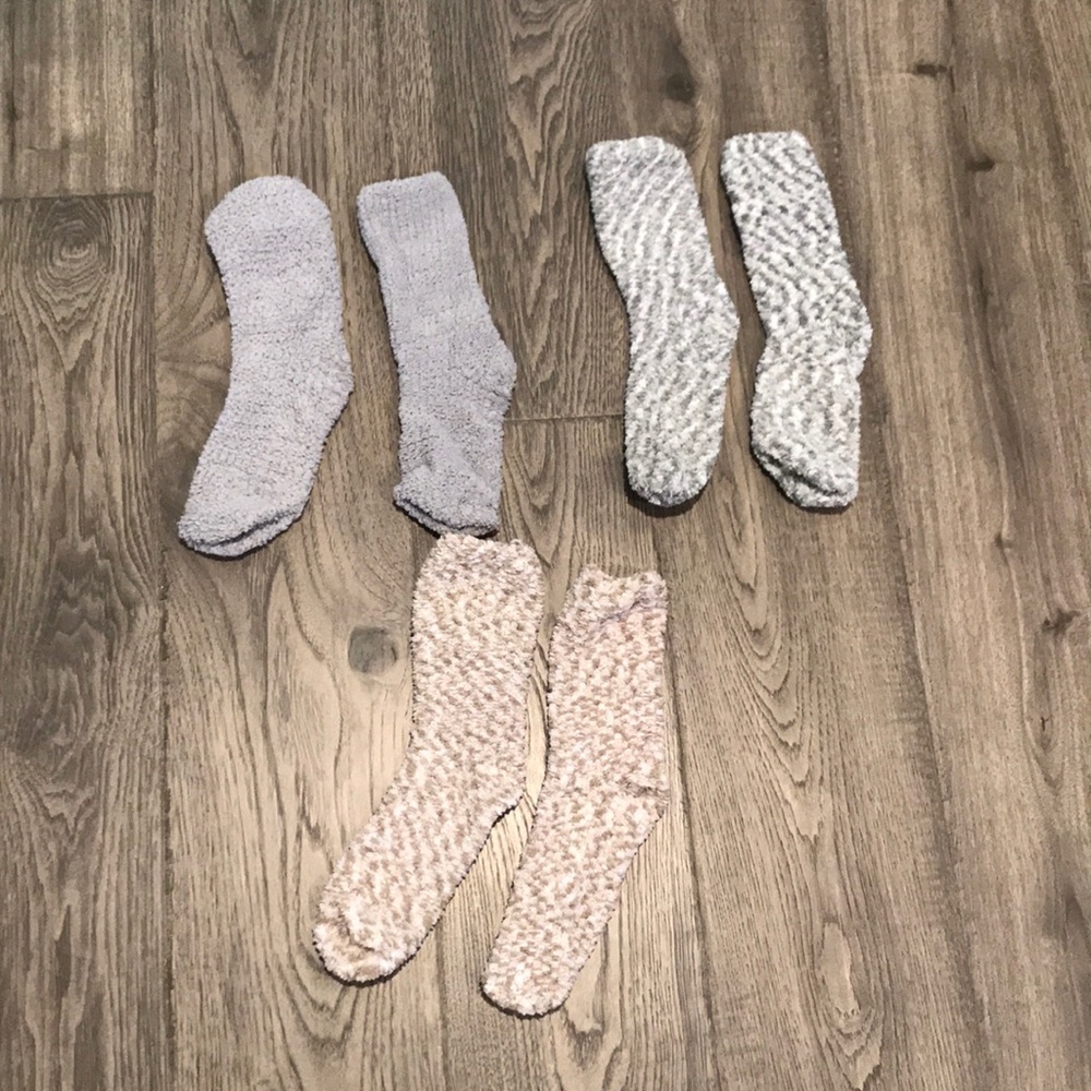 Fluffy socks